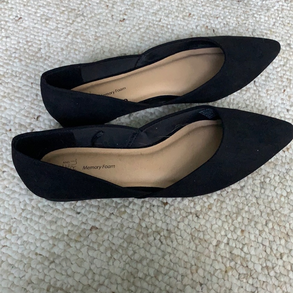 Black flats
